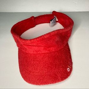 Old Navy | Girls Terrycloth Red Viser